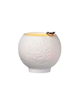 RAEDER | Photophore en porcelaine "Oiseau doré" | 